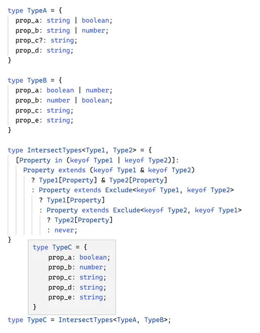 Empty interface extending type can give incorrect field type · Issue #32790  · microsoft/TypeScript · GitHub